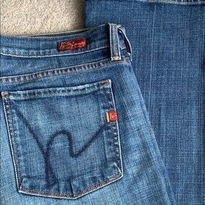 Citizens of humanity low waist bookcut jeans 31